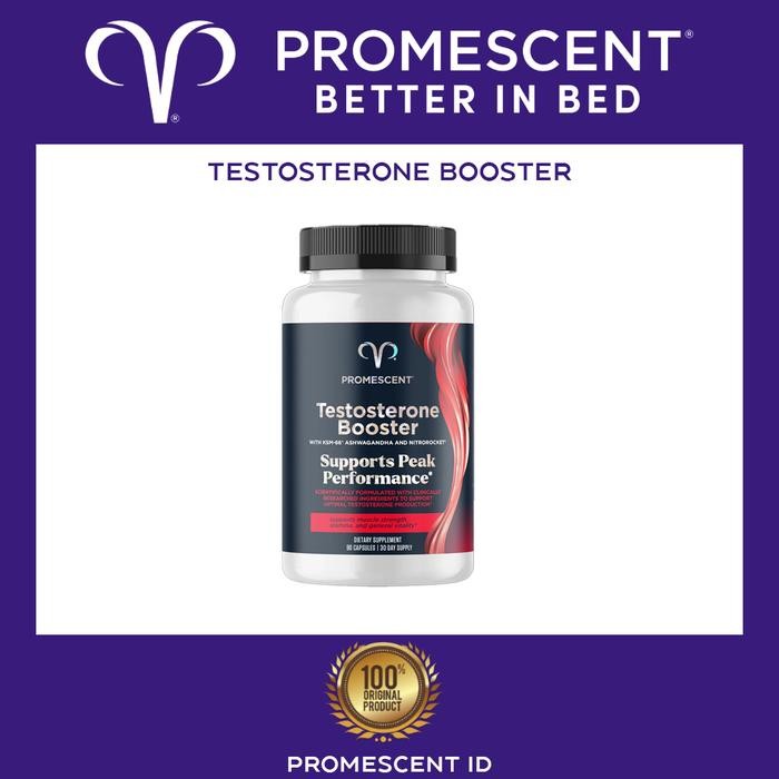 terjaminDiKita- Promescent Testosterone Booster - Peningkat Hormon Testosterone