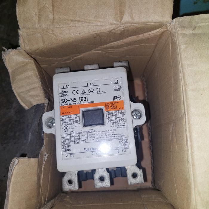 KONTAKTOR FUJI SC-N5 110V AC/DC KUALITAS TERBAIK