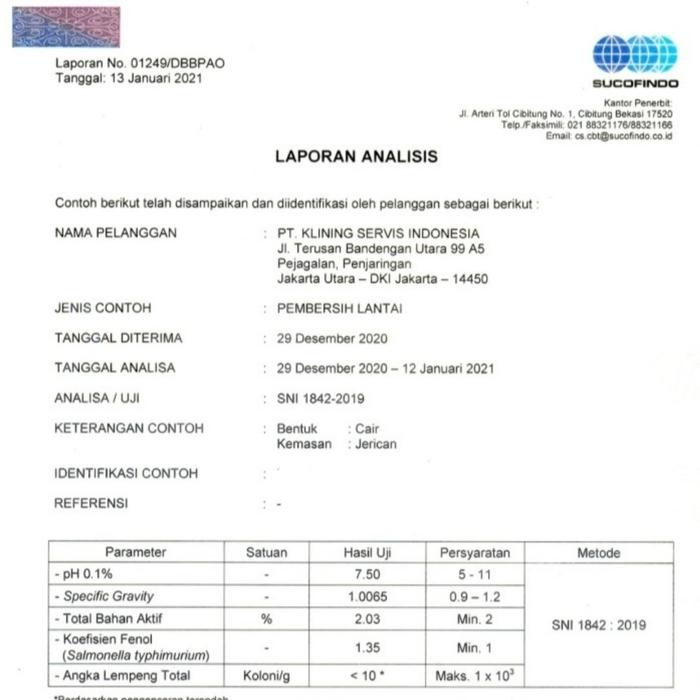 Klin'S Cement Remover - Asli