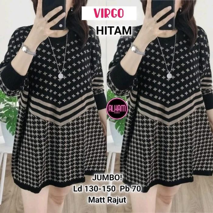 Blouse Rajut Jumbo Ld 130-150 Blouse Wanita Jumbo Terbaru Atasan Wanita Jumbo Kekinian