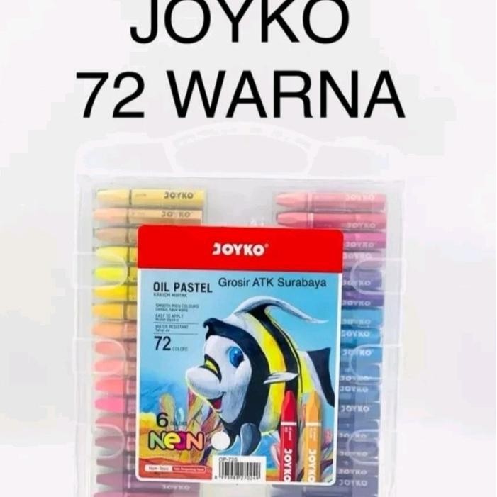 

murah krayon, crayon joyko isi 72 warna