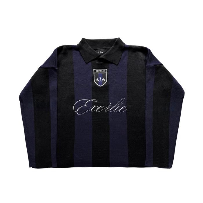 EXERLIE MILANO BLUE KNITWEAR