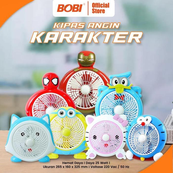 KIPAS ANGIN KARAKTER DORAEMON/ KIPAS ANGIN KARAKTER LUCU TERMURAH