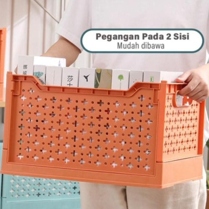 Kontainer Box Plastik Besar Storage Box Multifungsi Penyimpanan Susun Terlaris