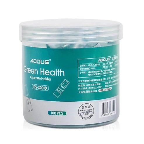 PvTerjamin- 100pcs Pipa Filter Rokok/ Pipa Penyaring Tar Rokok/ FILTER TAR ADOUS