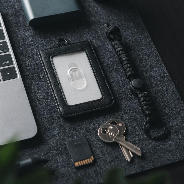 

Ready- Dnac Id Card Holder With Lanyard Money Pocket - Navy