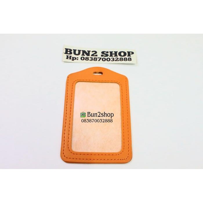 

Ready- Casing Id Card Name Tag Kulit / Frame Id Kulit - Orange