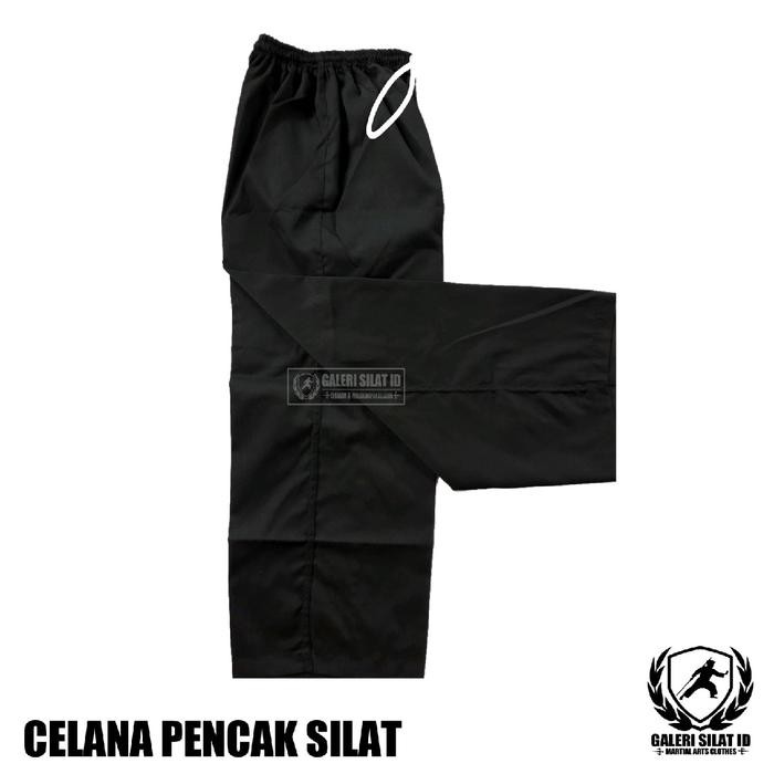 Seragam Pencak Silat - Baju Pencak Silat IPSI - Baju Latihan Silat Hitam - Sakral Polos IPSI