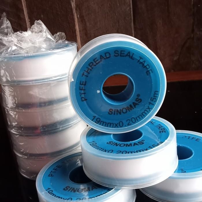SEAL TAPE SOLIGEN - SELTIP / ISOLASI DRAT PIPA SINOMAS