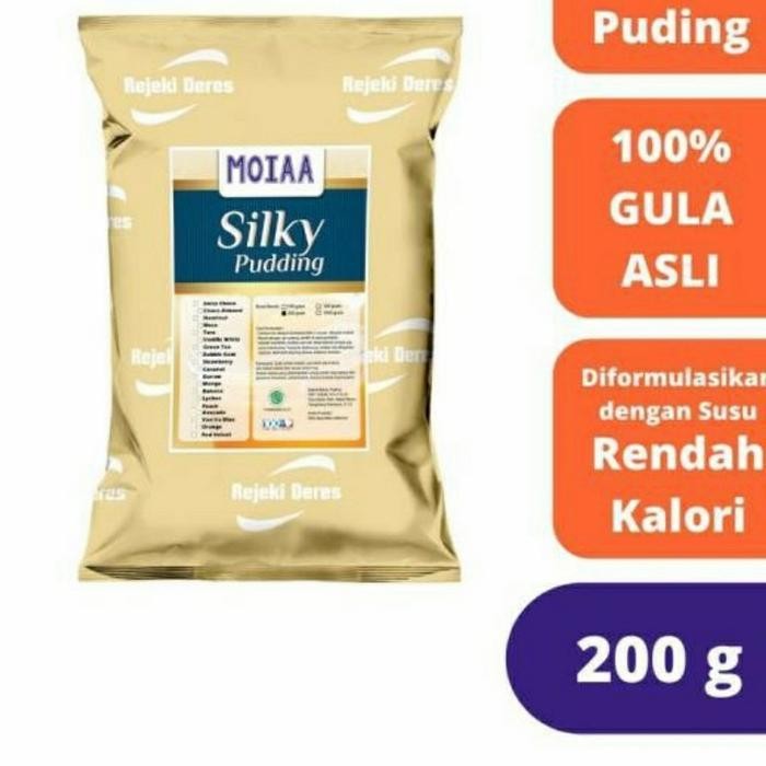 

InstanTanyadulu- BUBUK PUDING /PUDDING SUTRA MOIAA/ SILKY PUDDING MOIAA/ 200 GRAM
