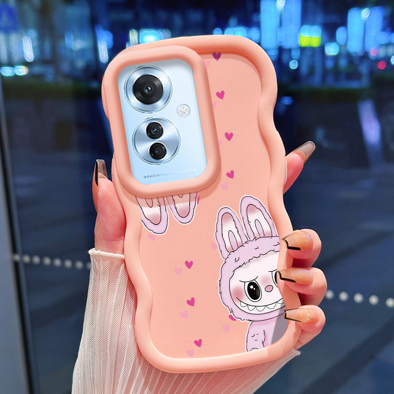 Casing Hp Untuk OPPO Reno 11F 5G Case Boneka laris Softcase silikon Cesing Kesing Macaron Kasing