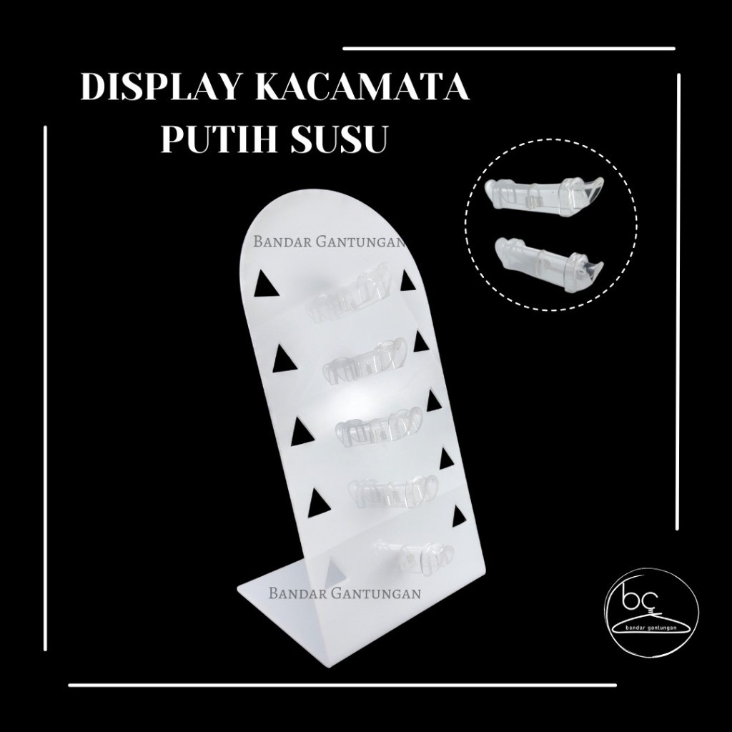 Akrilik Kacamata / Display Kacamata / Stand Pajangan Kacamata / Display Pajangan Aksesoris Display