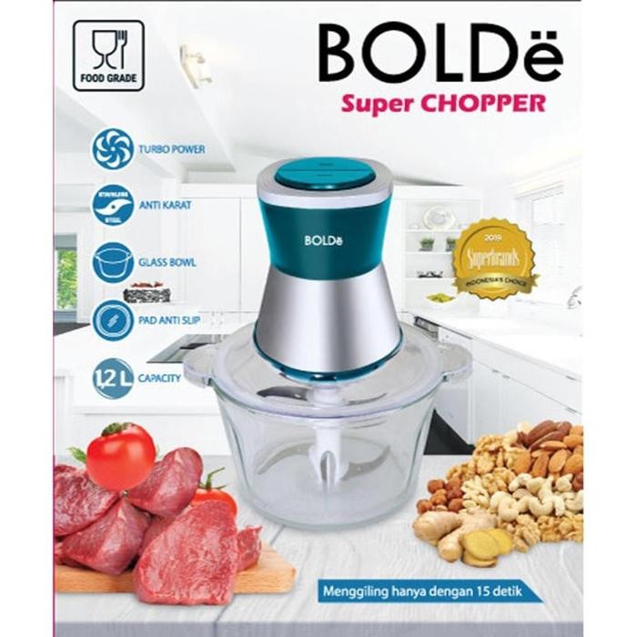 Kenanganpawon Super Chopper 1.2L Bolde / Chopper Bolde / Food Processor Bolde