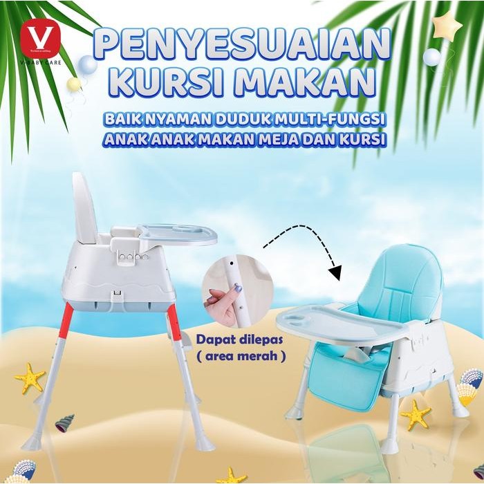 V-Baby Care My Chair (Baby Booster & High Chair)/Vbaby-G01