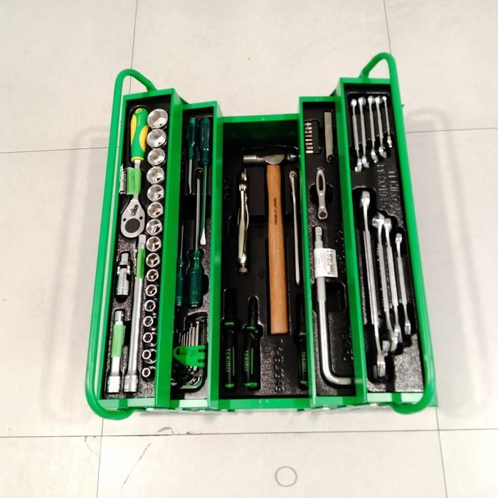 Mantab Perkakas Kunci Mekanik / Tukang Isi 72 Pcs / Set Tool Box Kits Tekiro