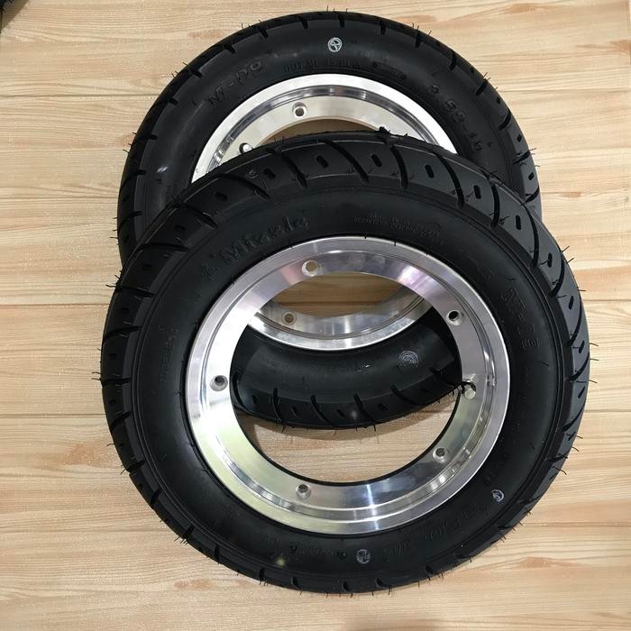 Paket tubeless Velg vrossi ban mizzle vespa