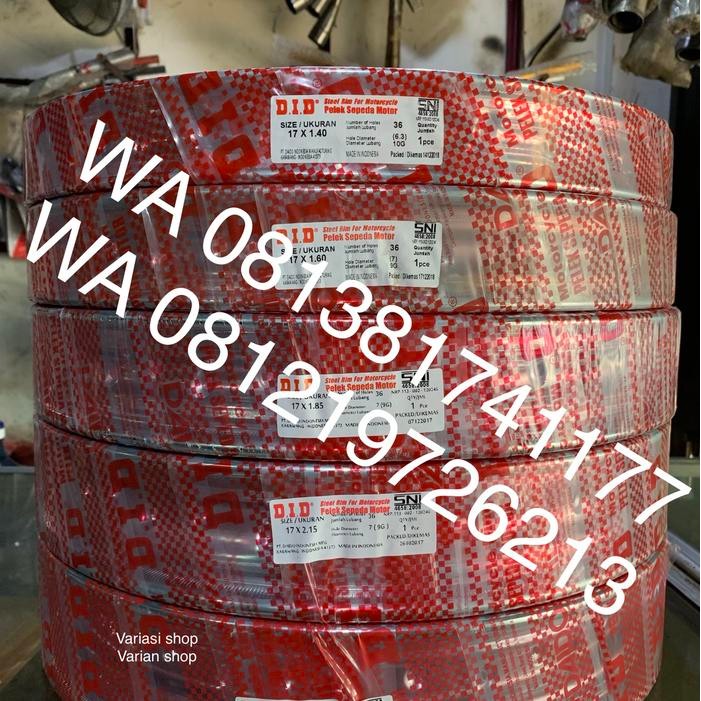 VELG DID KRUM RING 17 UKURAN 160 DAN 185 SEPASANG