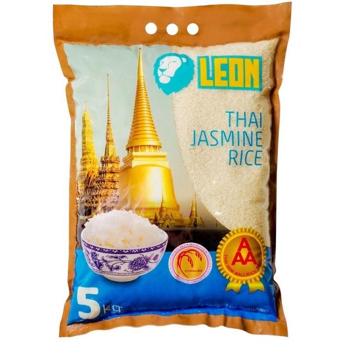 

InstanTanyadulu- LEON THAI JASMINE RICE BERAS THAILAND 5KG