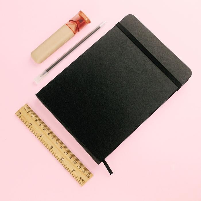 

Ready- Bukuqu Sketchbook A5 200 Gsm Hardcover Notebook Gambar/ Lukis/ Cat Air Tebal Kertas Putih