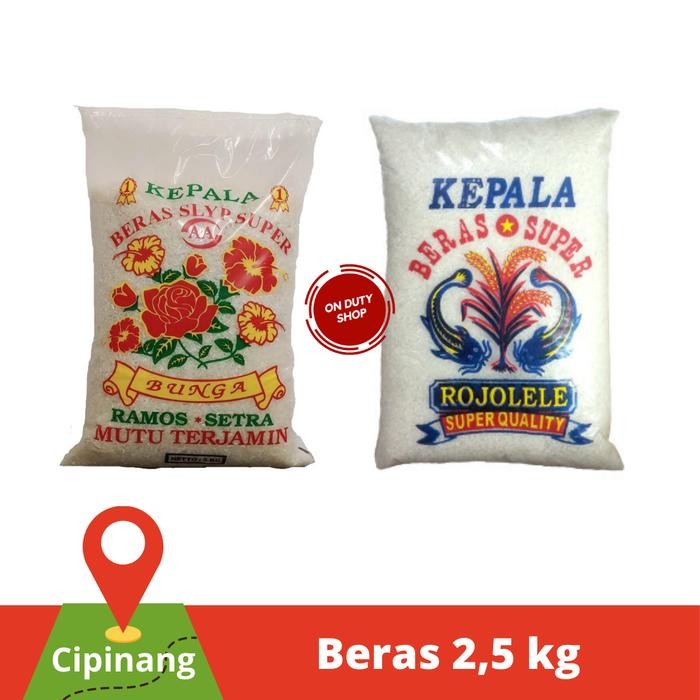 

InstanTanyadulu- Beras 2.5 kg (ready) zakat donasi pulen