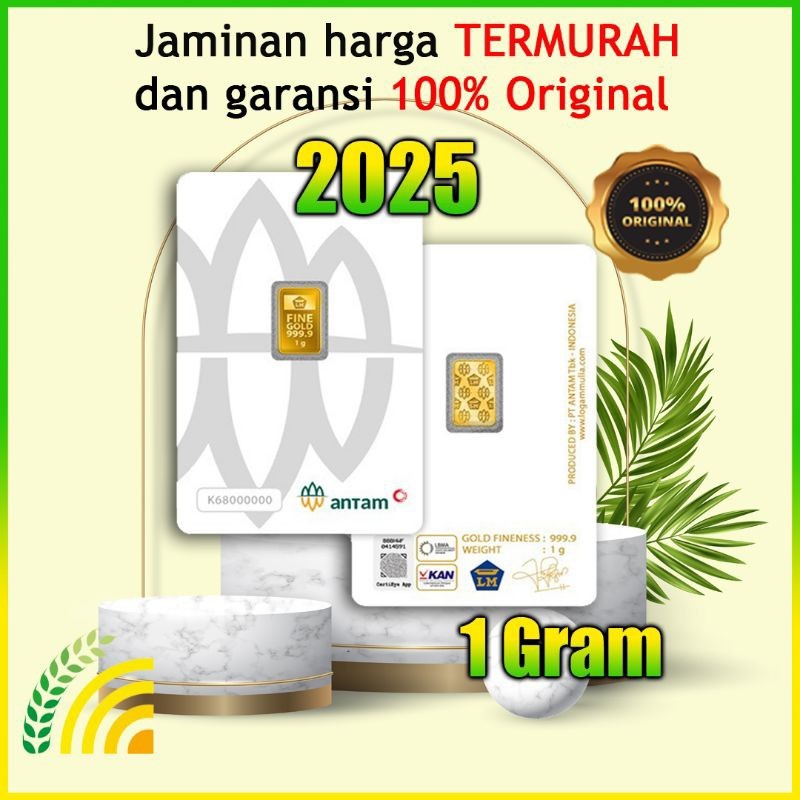 LM EMAS ANTAM 1 GRAM, LOGAM MULIA TERBARU