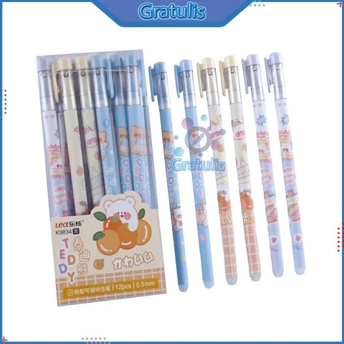 

ID PENA 1 PACK MURAH KARAKTER BISA HAPUS [1 PACK/12 PCS] / BOLPOIN DIHAPUS / PULPEN YANG BISA DI