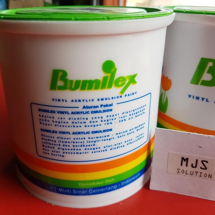 Lilissto Shop Cat Tembok Bumilex 5 Kg Cat Plafon Dinding Gypsum Warna Warni