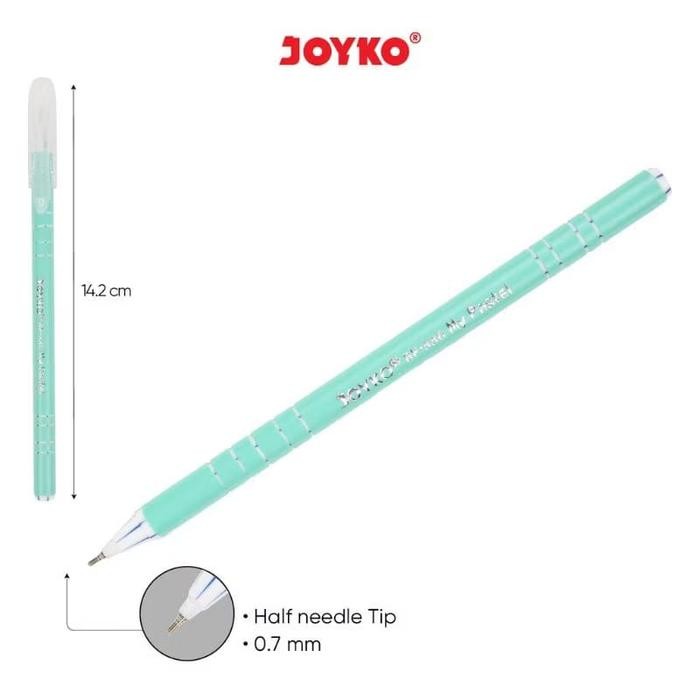

ID PULPEN JOYKO MY PASTEL BP 336 0.7MM TINTA HITAM SATUAN MURAH STATIONERY