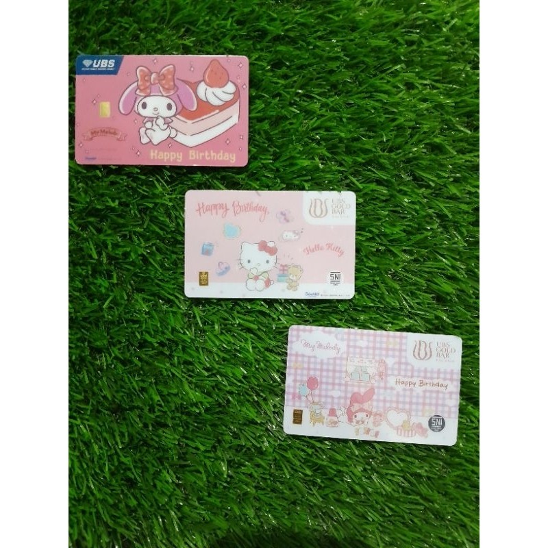 UBS 0.1 seri sanrio ( hellokitty/ gudetama/ twin star)