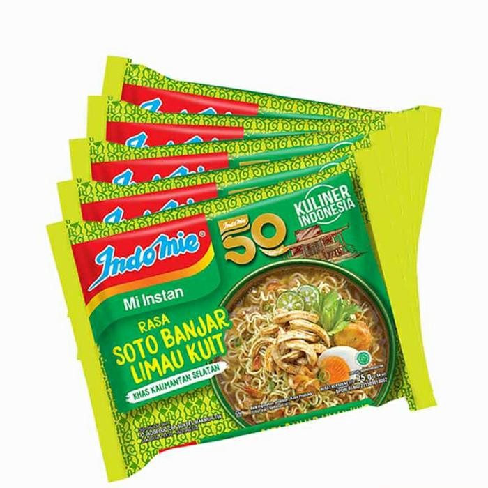 

INDOMIE SOTO BANJAR LIMAU KUIT 5 PCS