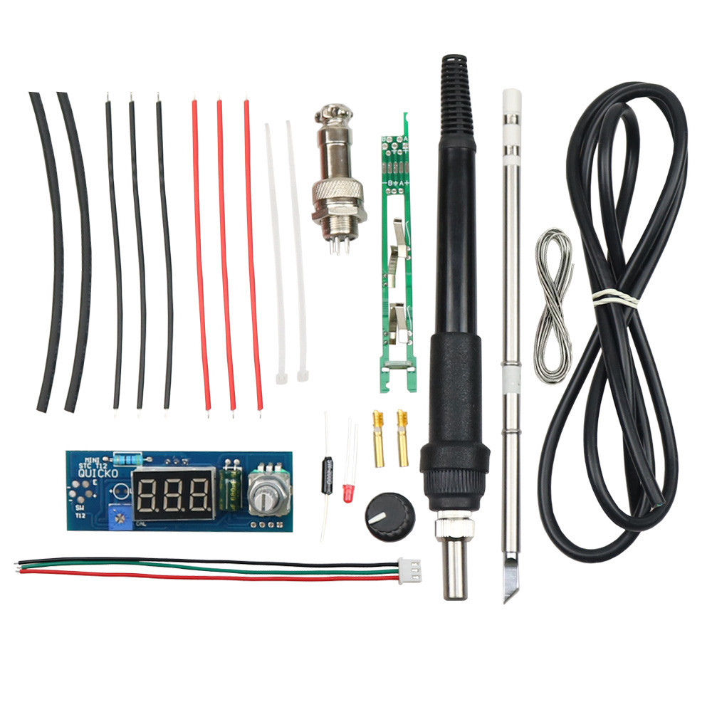STC-T12 solder iron DIY kits/Unit Digital Soldering Iron Station Temperature Controller Kits /