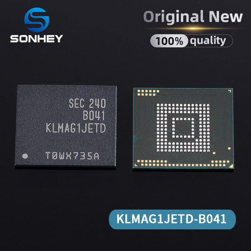New (5-10piece) 100% New Original KLMAG1JETD-B041 KLMAG1JETD B041 BGA EMMC Memory IC chip