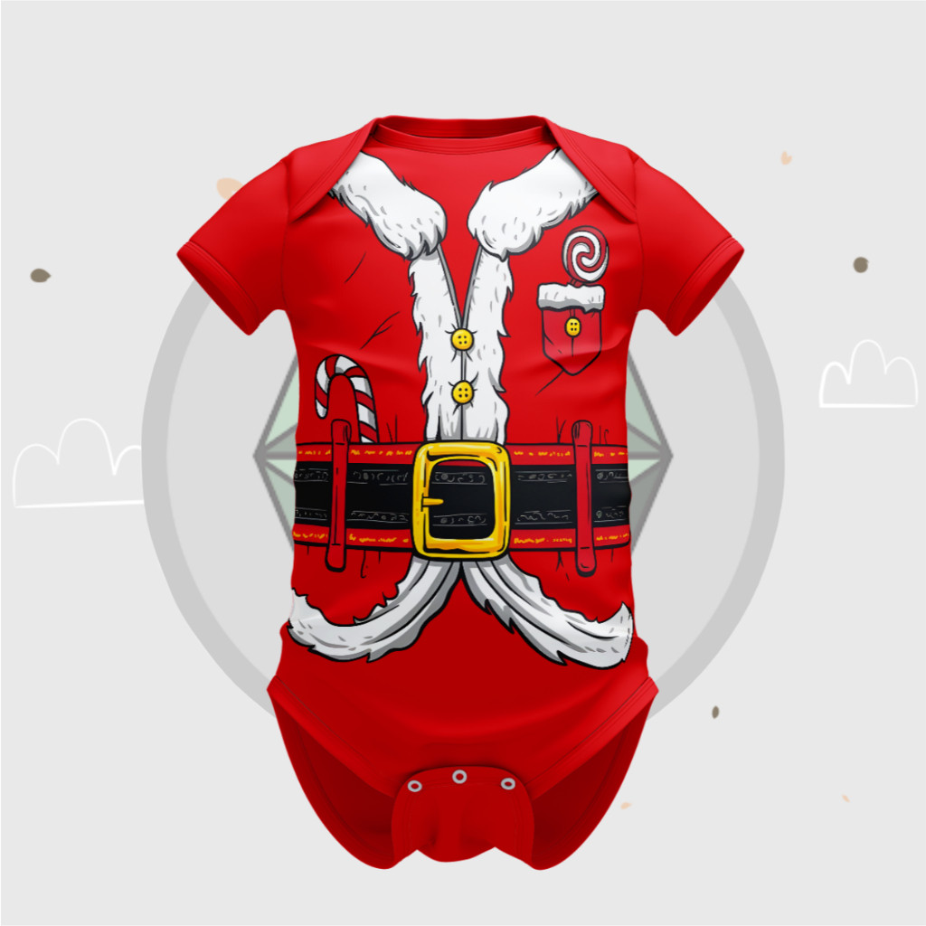 Baju Jumper Bayi Karakter Profesi Jumper Baju Bayi Gambar Profesi Polisi Usia Newborn 0-12 Bulan.