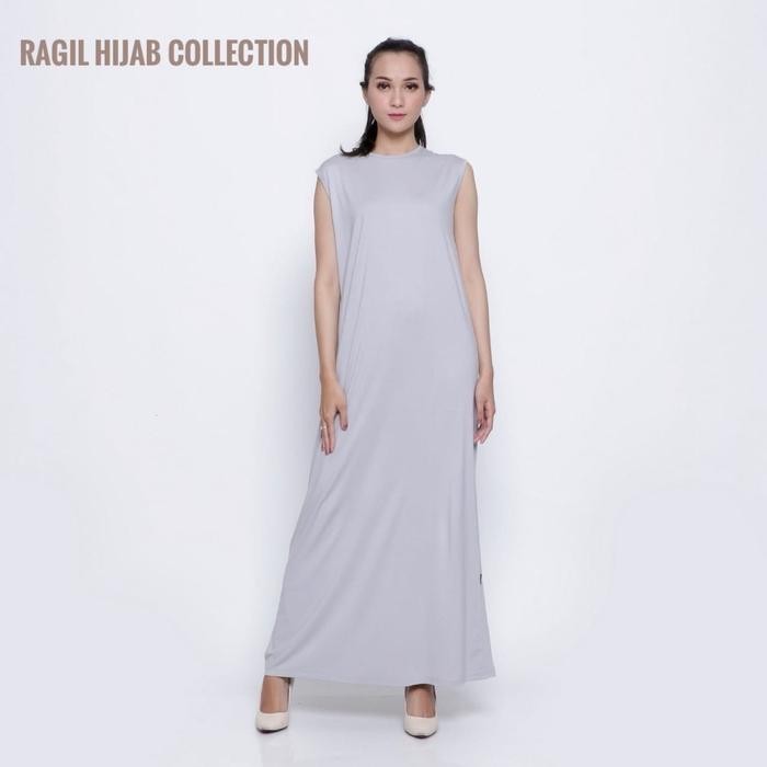 Elhijab- Manset Gamis Tanpa Lengan/Gamis Manset Yukensi Rayon Premium