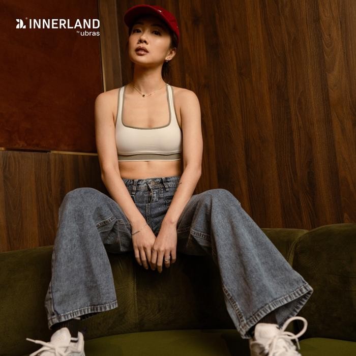 Ubras Innerland Sport Bra Breeze X Patricia Stephanie / Sport Bra Olahraga Running Gym Yoga Pilates