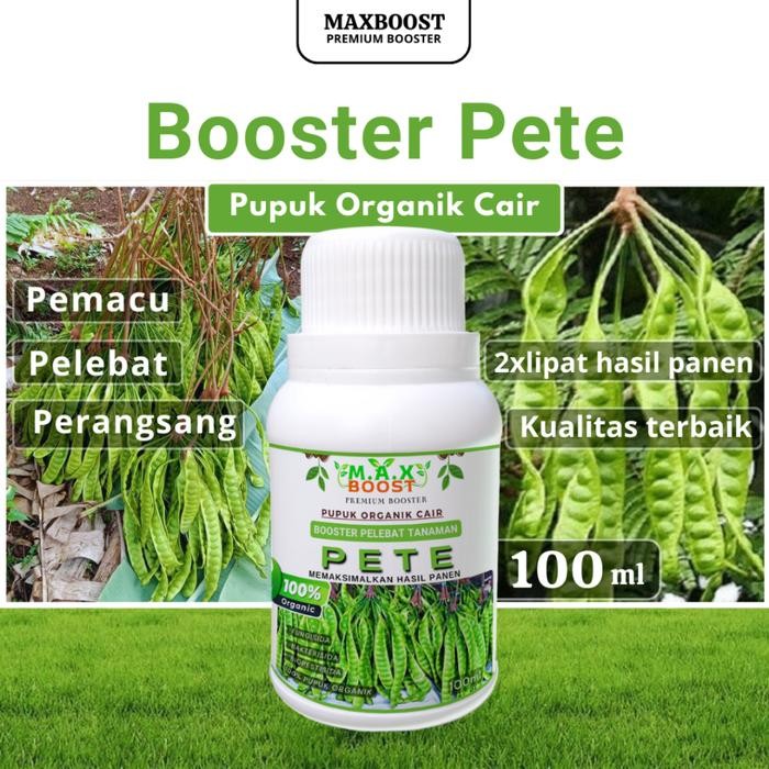 

booster cair tanaman PETAI pupuk organik cair PETE, POC teaik untuk melebatkan secara maksimal 100ml