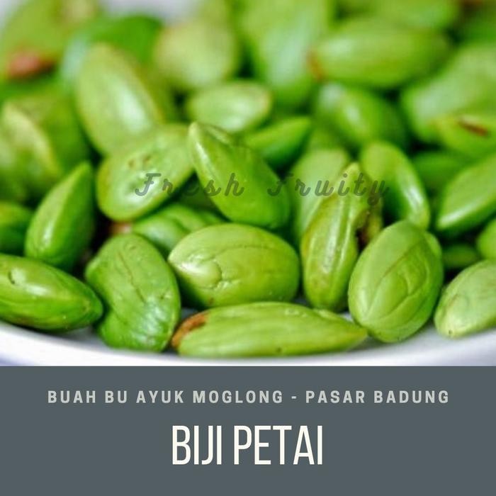 

biji petai atau pete kupas *