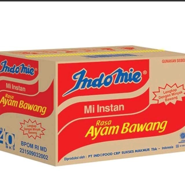 

Ready Indomie Ayam Bawang 1 Dus Isi 40Pcs Food Mie Instan