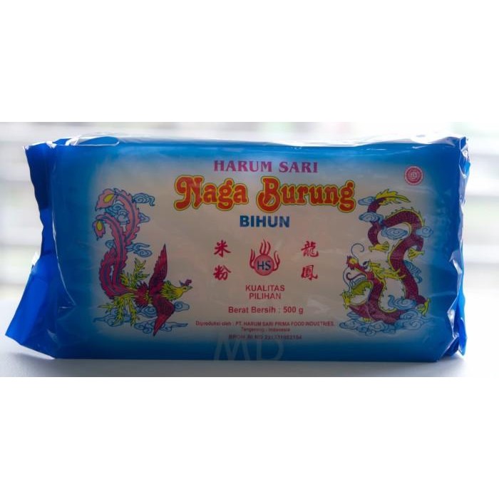 

Diskon 24Pcs Bihun Naga Burung Harum Sari Kualitas Pilihan 500Gr (1 Karton)