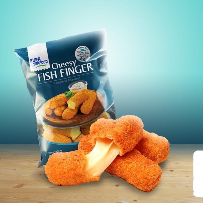 

BeliSkrg,KirimHariini- CHEESY FISH FINGER FURA SEAFOOD 500GR STIK IKAN DENGAN KEJU MOZARELA HALAL