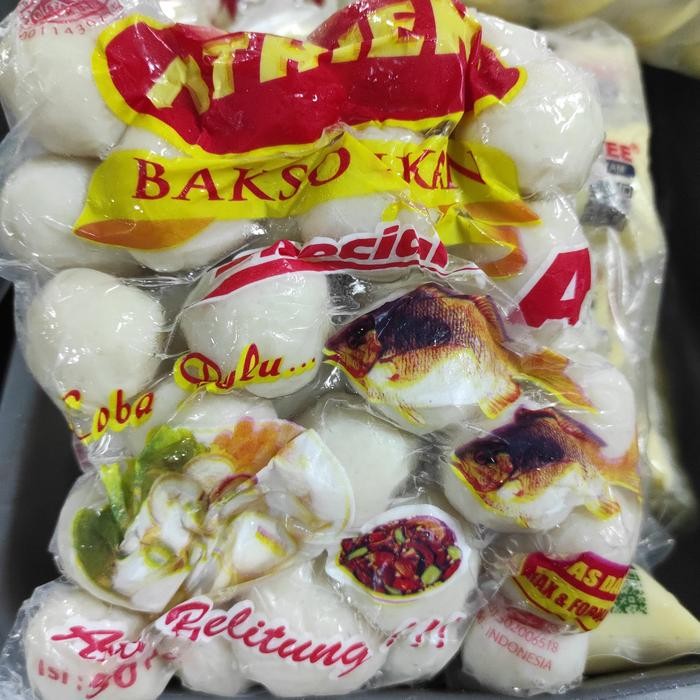 

BeliSkrg,KirimHariini- bakso ikan athien loncat special isi 50pcs