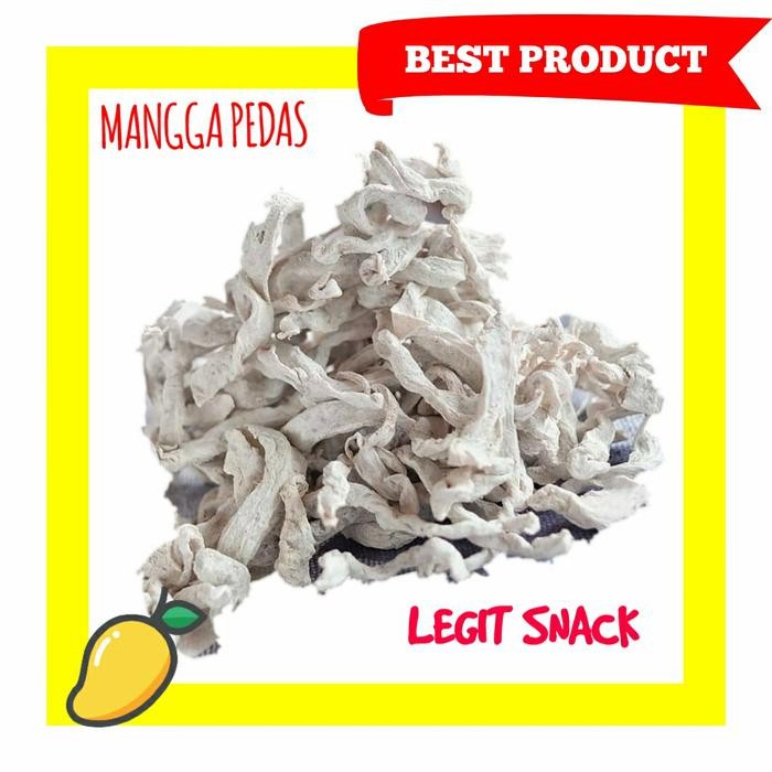 

PastikanDikirimLgsg- MANISAN MANGGA PEDAS KERING / ASINAN KULIT MANGGA PUTIH 250 GRAM