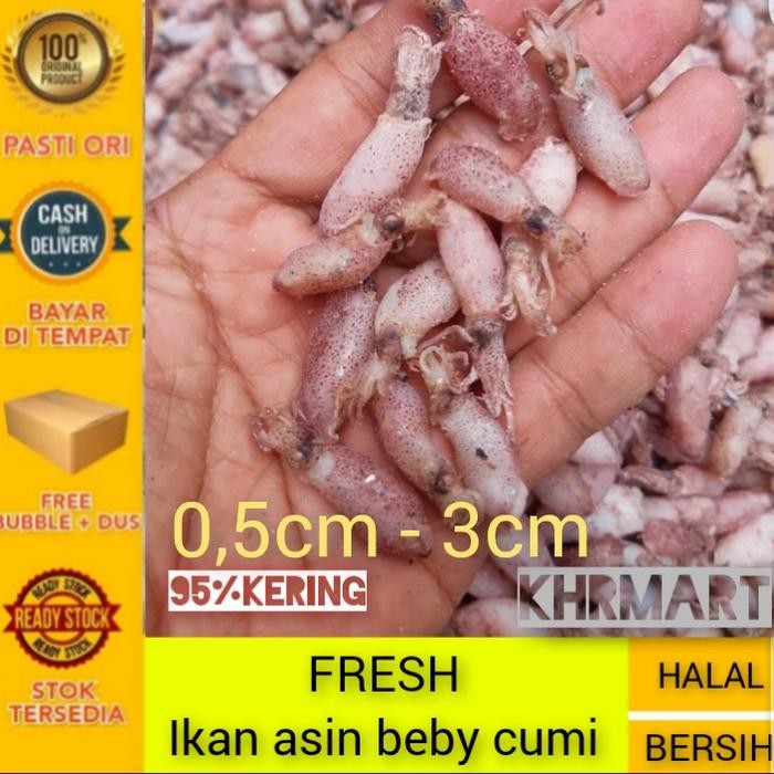 

PastikanDikirimLgsg- ikan asin cumi beby-1kg KHR
