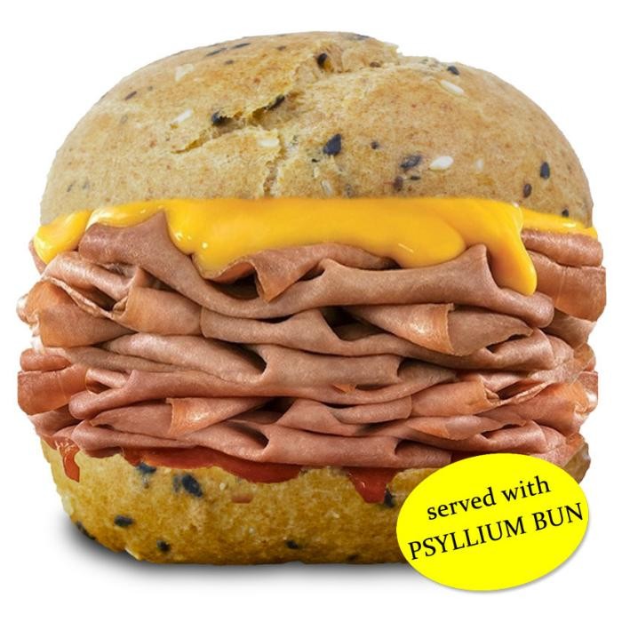 

PastikanDikirimLgsg- Inbolic Low Carb Double Roast Beef w/ Cheese Sandwich Keto