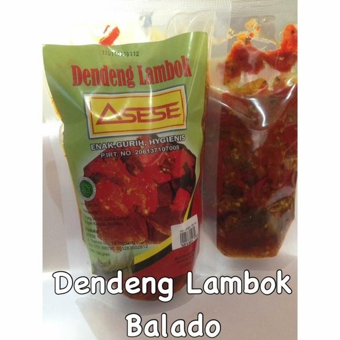 

PastikanDikirimLgsg- Asese Dendeng Lambok Balado 250 gram tanpa Pengawet