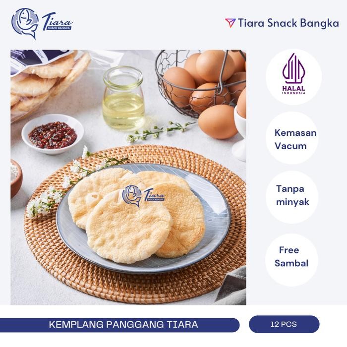 

PastikanDikirimLgsg- Kemplang Krupuk Panggang Super Tiara Asli Bangka by Tiara Snack Bangka