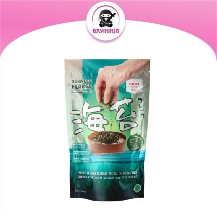 

PastikanDikirimLgsg- YUUKA Food Abon Rumput Laut Non MSG Original 50 g