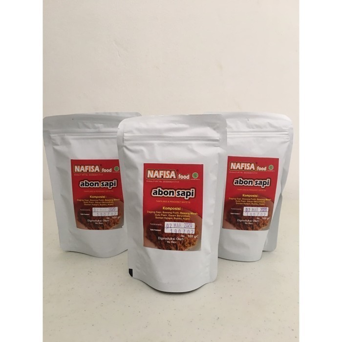 

PastikanDikirimLgsg- Abon Sapi Sehat NO MSG -100 gr- Nafisa Organik