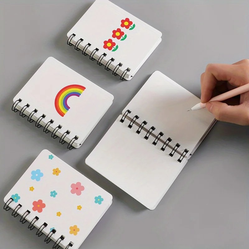 Cute Spiral Notebook Portable Mini Pocket Book School Supplies