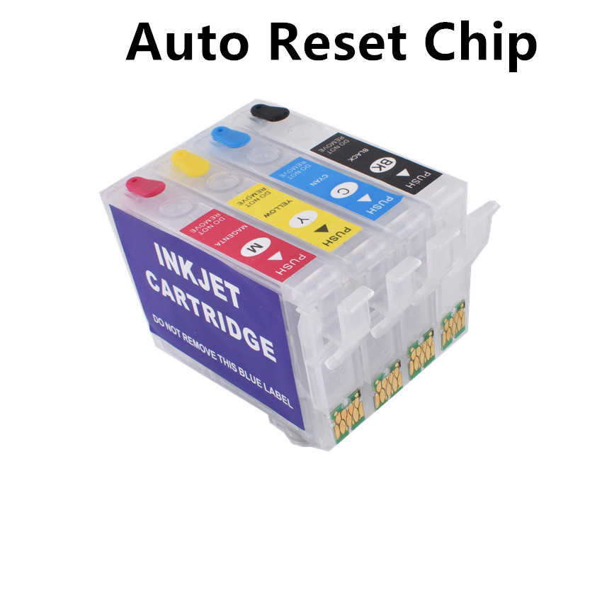 New 603XL 603 Refillable Ink Cartridge auto reset Chip for Epson XP-4100/XP-4105 WorkForce WF-2810/W